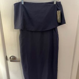 Lulu Strapless Knee Length Dress